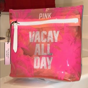 ⛱VS PINK Vacay All Day Cosmetic Bag⛱